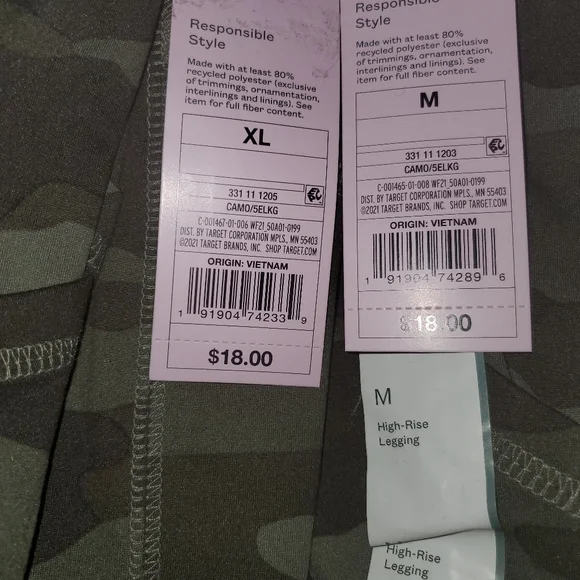 Women's High-Waisted Ultra Soft Leggings - Wild Fable™ Size M, XL - Picture 2 of 4